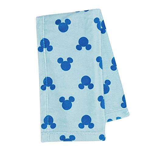 Lambs and Ivy Disney Baby Forever Mickey Mouse Blue Soft Fleece Baby Blanket Lambs and Ivy Disney Baby Forever Mickey Mouse Blue Soft Fleece Baby Blanket