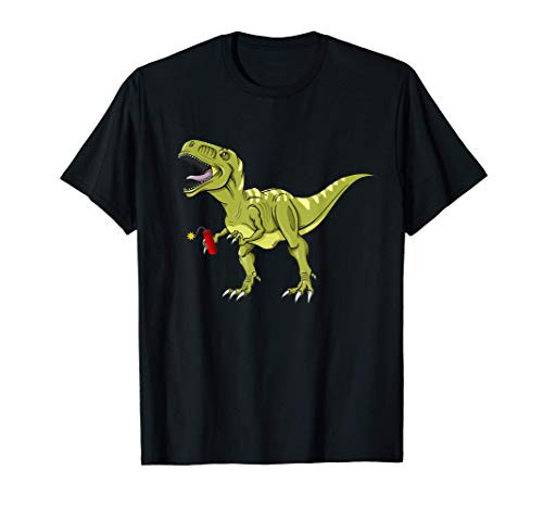 Dino-mite T-rex dinosaur T-Shirt