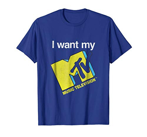 I Want My MTV Classic MTV Logo T- Shirts I Want My MTV Classic MTV Logo T- Shirts