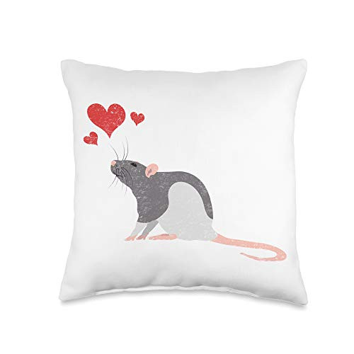 Pet Rat Gift Apparel Cute Rat Lover Pet Mouse or Rodent Gift Throw Pillow 16x16 Multicolor Pet Rat Gift Apparel Cute Rat Lover Pet Mouse or Rodent Gift Throw Pillow 16x16 Multicolor
