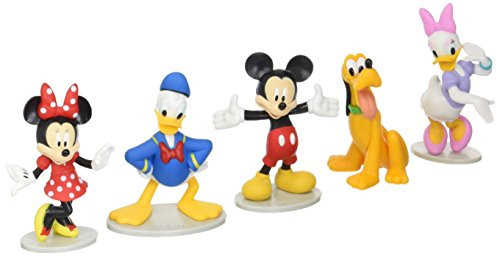 Just Play Disney Mickey Mouse Collectible Figure Set -Mickey Minnie Daisy Donald and Pluto- Just Play Disney Mickey Mouse Collectible Figure Set -Mickey Minnie Daisy Donald and Pluto-