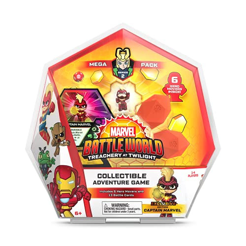 Funko Marvel Battleworld- Series 2 Treachery at Twilight Mega Pack - Captain Marvel -2099 Suit-