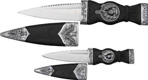 Scottish Sgian Dubh 2 Piece Knife Set Scottish Sgian Dubh 2 Piece Knife Set