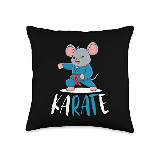 Cute Rat Mouse Rats Lover Gifts Karate Comic Crazy Rat Lady Girl Pet Throw Pillow 16x16 Multicolor Cute Rat Mouse Rats Lover Gifts Karate Comic Crazy Rat Lady Girl Pet Throw Pillow 16x16 Multicolor
