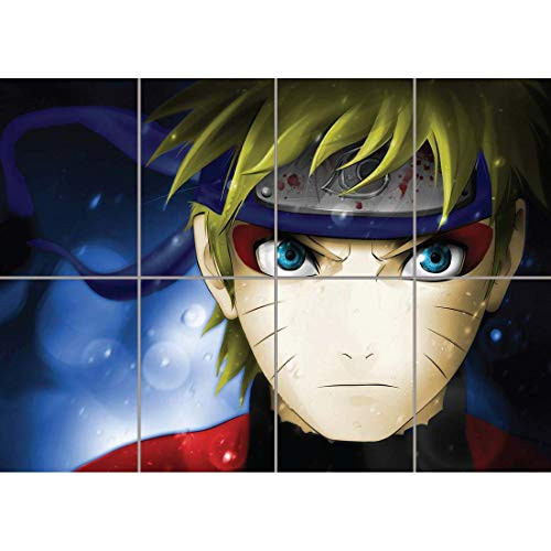 Doppelganger33 LTD Naruto Anime Manga Wall Art Multi Panel Poster Print 47x33 inches