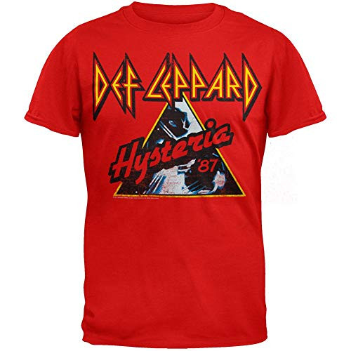 Rockabilia Def Leppard Hysteria '87 T-shirt Large
