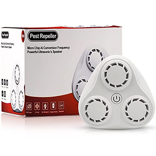 Ultrasonic Pest Repeller Electronic pest Repellent Pest Control Mouse Repellent ultrasonic Indoor Get Rid of Rodents Insects Roaches Spiders Fleas Bed Bugs Flies Ants Fruit Fly Mouse Repellent.