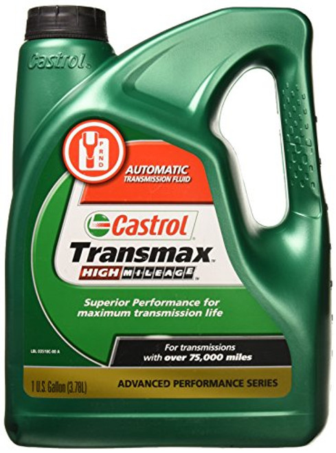 Castrol 03518 Transmax ATF Green High Mileage Transmission Fluid - 1 Gallon Castrol 03518 Transmax ATF Green High Mileage Transmission Fluid - 1 Gallon