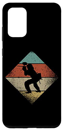 Galaxy S20 plus Paintball Retro 1960's 1970's Style Paintball Player Case