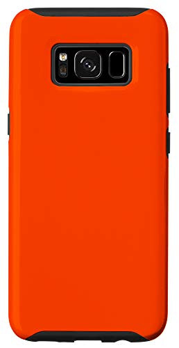 Galaxy S8 Orange Red Color Phone Cover Case