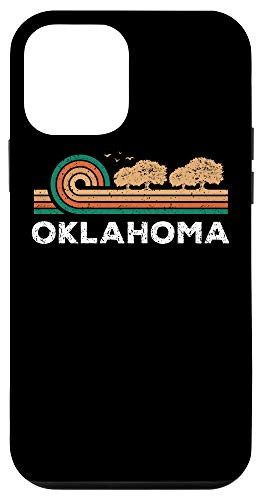 iPhone 12 mini Vintage Oklahoma Sunset Woods Outdoors Souvenir Case