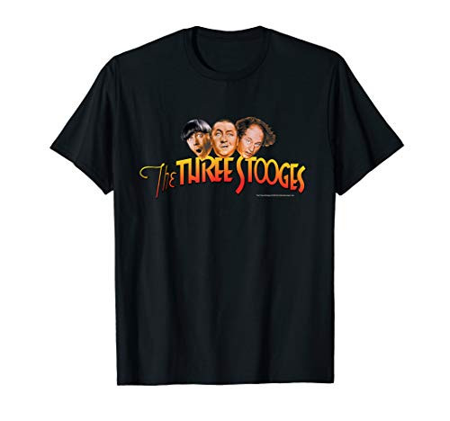 TTS- The Three Stooges- Head Logo T-Shirt