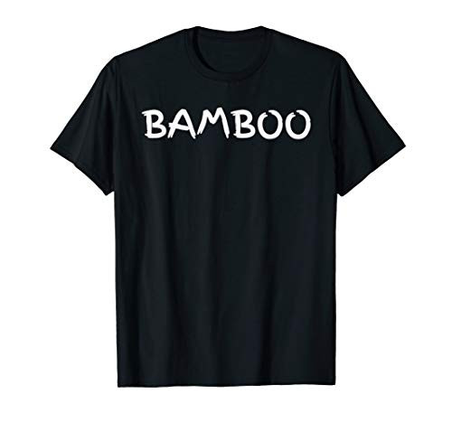 Bamboo TShirt T Shirt Tee Womens Mens Gift