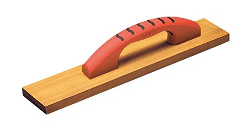 Kraft Tool CF642PF CF531PF Bodark Wood Hand Float with ProForm Soft Grip Handle, 16 x 2-1/4-Inch, 16 x 2-1/4-Inch