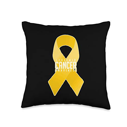 Cancer Awareness Fighting Teez Yellow Ribbon Leukemia Cancer Awareness Advocacy Gift Throw Pillow 16x16 Multicolor Cancer Awareness Fighting Teez Yellow Ribbon Leukemia Cancer Awareness Advocacy Gift Throw Pillow 16x16 Multicolor