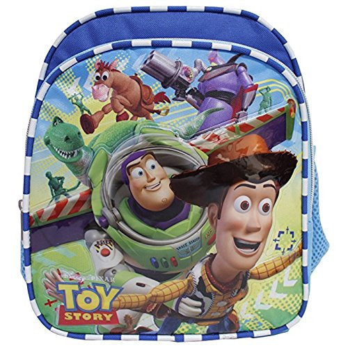 Disney Toy Story New Light Blue Toddler 10" Backpack- Buzz Lightyear & Woody Disney Toy Story New Light Blue Toddler 10" Backpack- Buzz Lightyear & Woody
