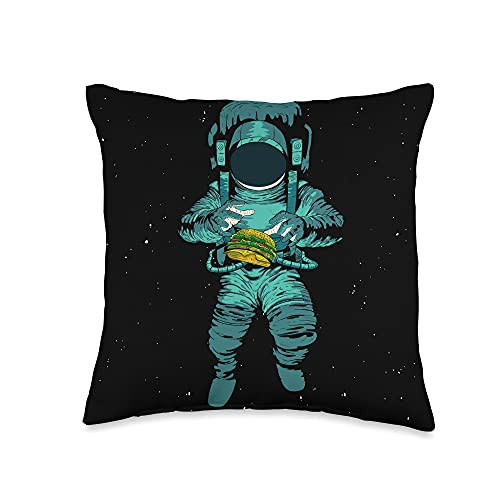 Astronomy Science Astronaut Space Travel Gift Funny Burger Lover Foodie Scientist Outer Space Astronaut Throw Pillow 16x16 Multicolor Astronomy Science Astronaut Space Travel Gift Funny Burger Lover Foodie Scientist Outer Space Astronaut Throw Pillow 16x16 Multicolor