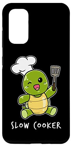 Galaxy S20 Funny Slow Cooker Baby Turtle Cooking Tortoise Kitchen Case