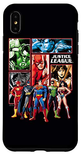 iPhone XS Max Justice League Panels All Characters Case