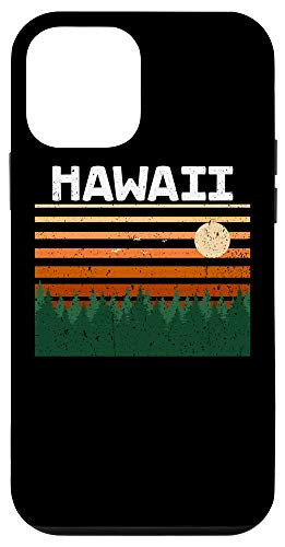 iPhone 12 mini Vintage Hawaii Sunset Woods Outdoors Souvenir Case