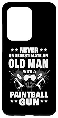Galaxy S20 Ultra Never Underestimate an Old Man with a Paintball Gun Dad Case