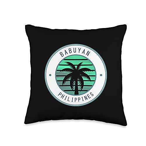 Philippinien Babuyan Gift Babuyan Philippinien Travel Vacation Throw Pillow 16x16 Multicolor Philippinien Babuyan Gift Babuyan Philippinien Travel Vacation Throw Pillow 16x16 Multicolor