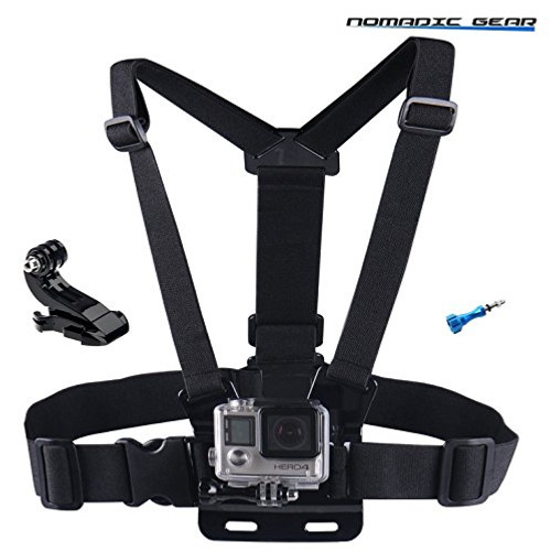 Nomadic Gear Adjustable Chest Mount Harness for Gopro Hero6 Hero5 Hero4 Hero3 Hero2 Hero Camera Nomadic Gear Adjustable Chest Mount Harness for Gopro Hero6 Hero5 Hero4 Hero3 Hero2 Hero Camera