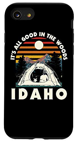 iPhone SE -2020- - 7 - 8 It's All Good In The Woods Idaho Souvenir Camping Forest Case