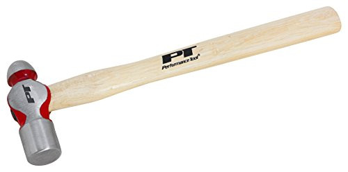 Performance Tool W1134-16 16 oz. Ball Pein Hammer with Hardwood Handle