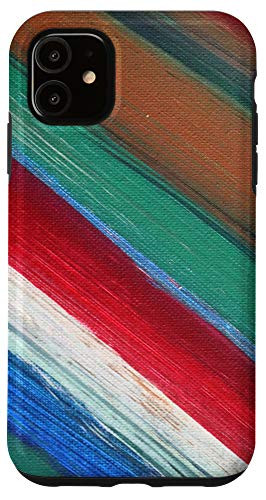 iPhone 11 Abstract Paint Case