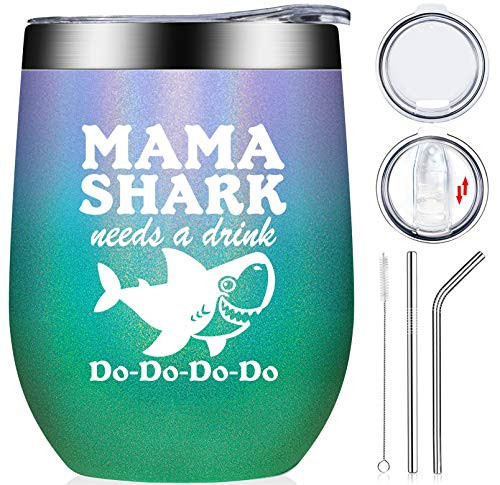 Mothers Day Gifts for Mom from Daughter Son Kids - Funny Christmas Birthday Gifts Idea for Best Mom New Mom Mommy Wife Mom to be - Wine Tumbler Cup Glitter Mermaid 12oz Mothers Day Gifts for Mom from Daughter Son Kids - Funny Christmas Birthday Gifts Idea for Best Mom New Mom Mommy Wife Mom to be - Wine Tumbler Cup Glitter Mermaid 12oz