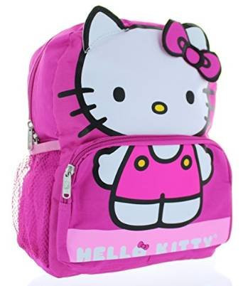 Hello Kitty 12" Backpack 'Be the Character'