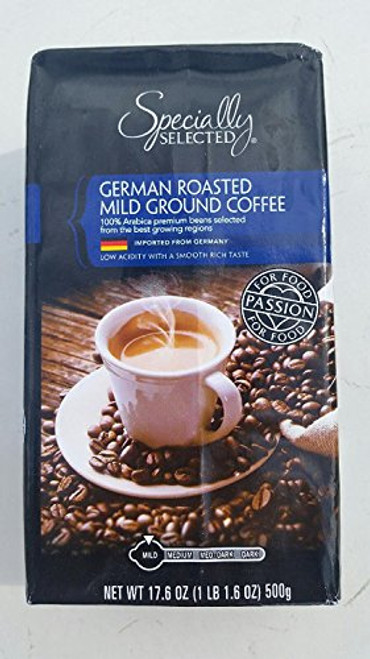 German Roasted Mild Ground Coffee Specially Sellected Imported From Germany 17.06 oz German Roasted Mild Ground Coffee Specially Sellected Imported From Germany 17.06 oz