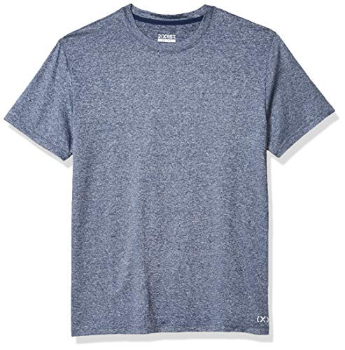 2-X-IST mens Active Essential Short Sleeve T-shirt T Shirt Navy X-Large US