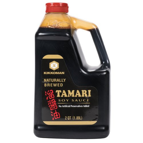 Kikkoman Traditionally Brewed Tamari Soy Sauce 0.5 Gallon -1.89L-