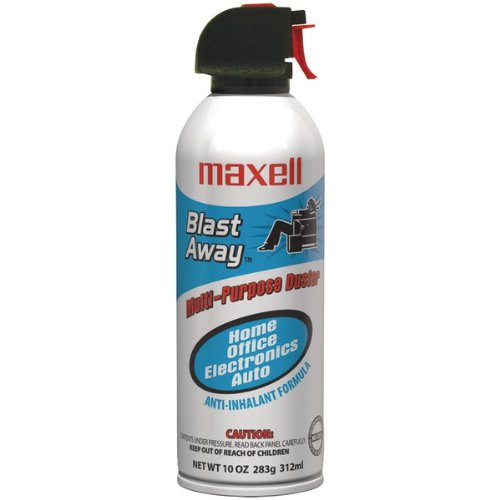 Maxell 190025 CA3 Blast Away Canned Air - Single Consumer Electronics