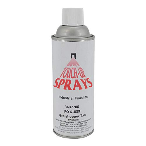 Grasshopper Mower Tan Spray Paint 16 OZ. Spray Paint Touch-Up Grasshopper Tan to Protect from Rust Leaves Behind a Smooth Evenly Coated Surface OEM 340780