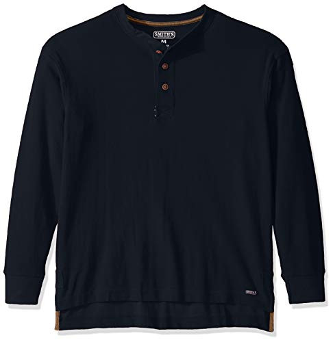 Smith's Workwear Men's Long Tail Pullover Navy XX-Large