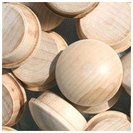 WidgetCo 3-4" Maple Button Top Wood Plugs
