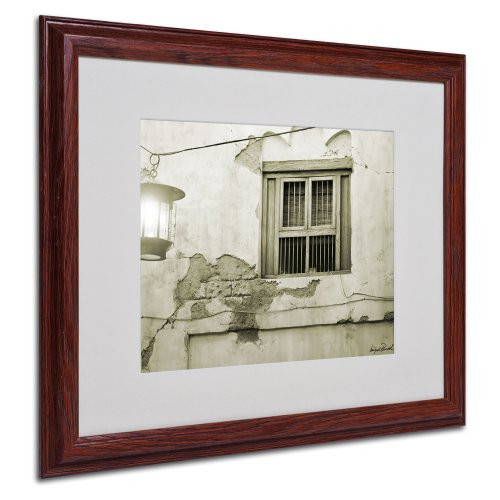 Window Canvas Wall Art by Miguel Paredes, Wood Frame, 16 by 20-Inch