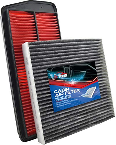Bi-Trust Engine Cabin Air Filter KitReplacement for Acura RDX L4 2.3L 2007 2008 2009 2010 2011 20122-Pack