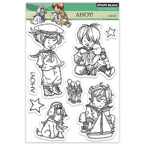 Penny Black Ahoy Clear Stamp Set