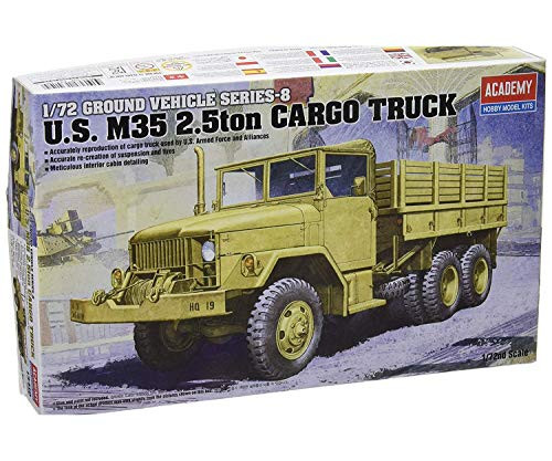 Academy 13410 M35 2.5TON Truck, 1/72 Scale Plastic Model Kit Academy 13410 M35 2.5TON Truck, 1/72 Scale Plastic Model Kit