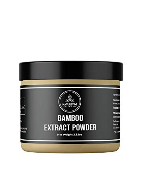 Naturevibe Botanicals Bamboo Extract Powder -3.52oz-