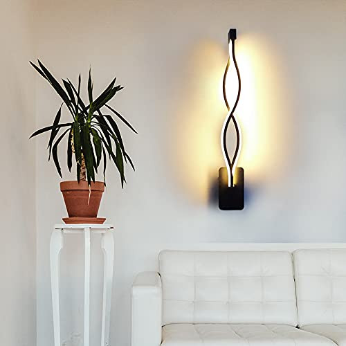 Led Wall Light Wall Sconce Spotlight Restaurant Child Stairs Modern Living Room Up Down Led Wall Lamp Modern White Black Upper and Lower Two-Way Lighting Lamp Spotlight Wall Lamp Lighting Home Livin