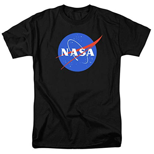 Popfunk NASA Logo Space T Shirt  and  Stickers -XX-Large- Black