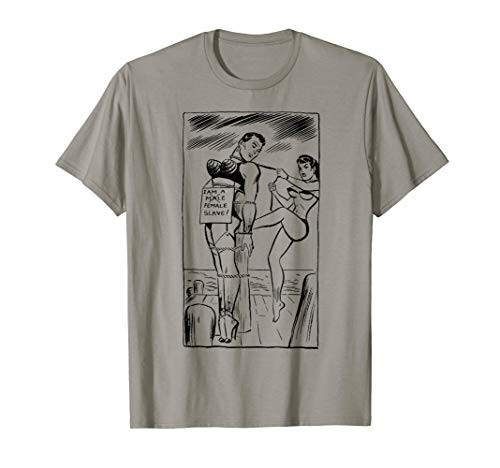 Malesub Rope Bondage Dominatrix Lingerie Girl BDSM Slave T-Shirt