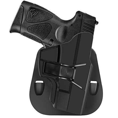 Taurus G2 G2C Holster Paddle Holster for Taurus G3 G3C OWB Waistband Holster for Taurus Millennium PT111 PT140 PT138 PT132 PT145 PT745 -Not Pro- Pistol Holster with Quick Release Right-Handed