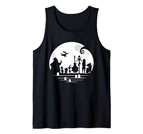 Disney The Nightmare Before Christmas Character Silhouette Tank Top