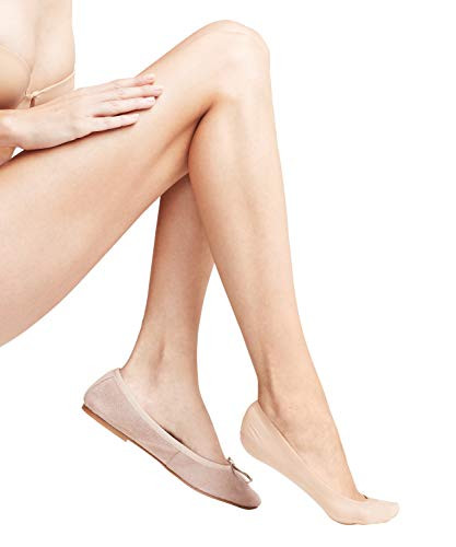 FALKE Women's Seamless Step Invisible-Liner Socks-Soft and Elasticated Beige -Powder 4169- US 6.5-7.5 -EU 37-38 ? UK 4-5-